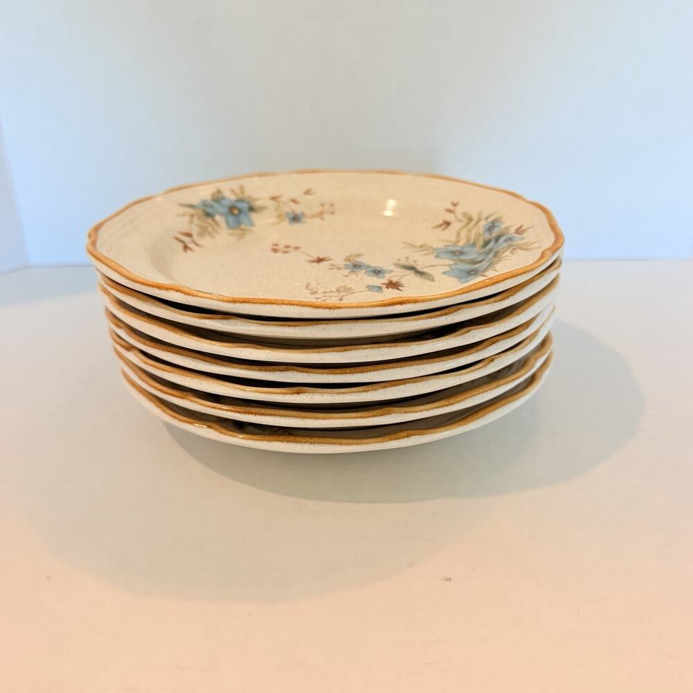 Mikasa Garden Club DAY DREAMS Salad Plate 8” Set Of (7)